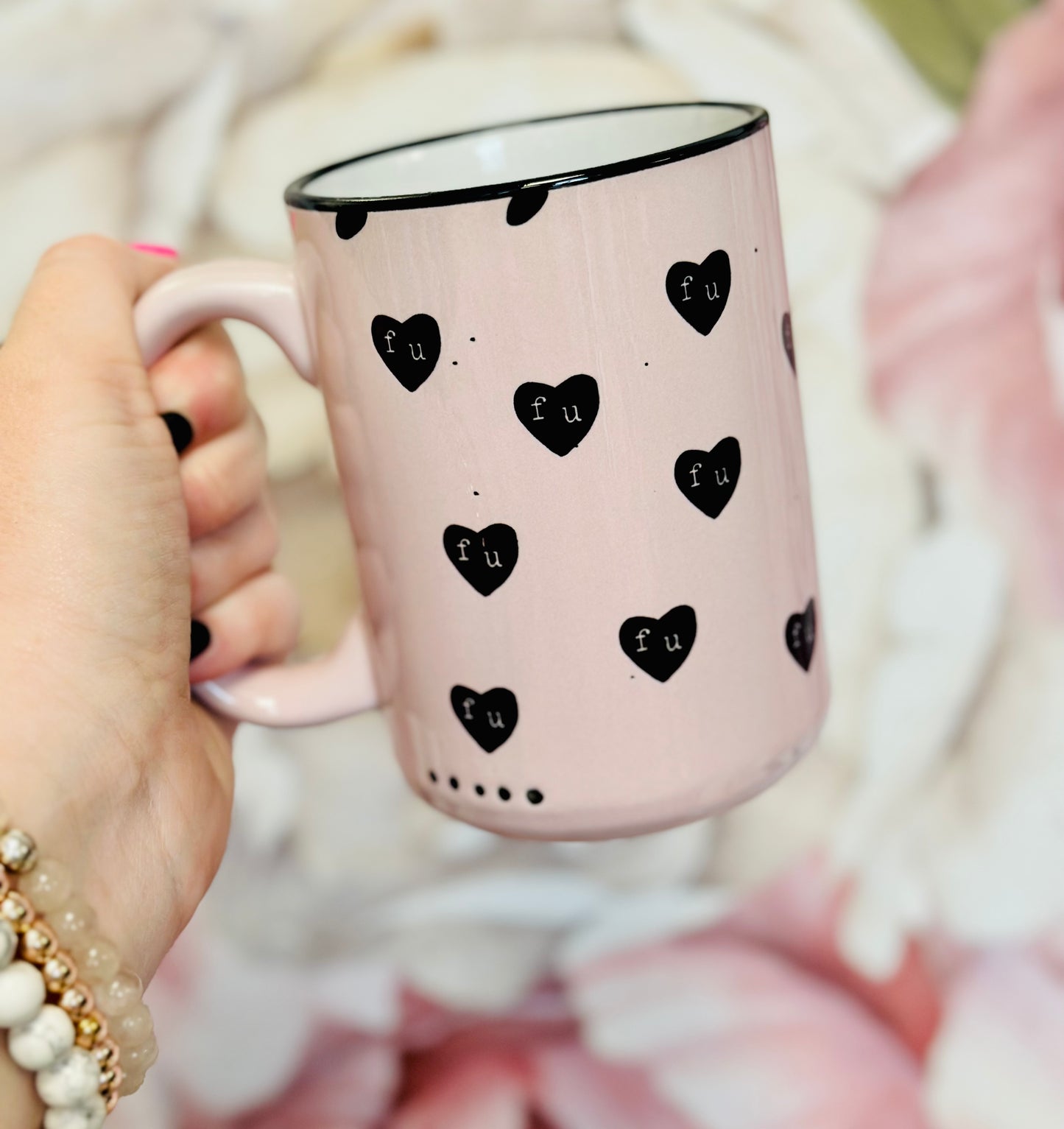FU Mug- Pink
