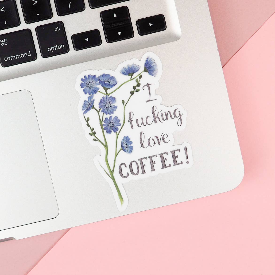 I Fucking Love Coffee Sticker