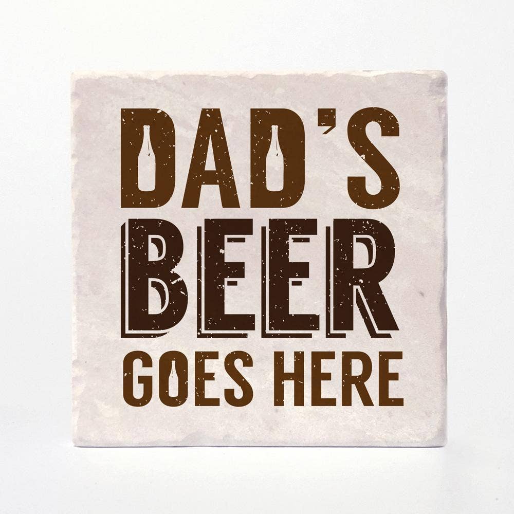 Dad's Beer Coasters