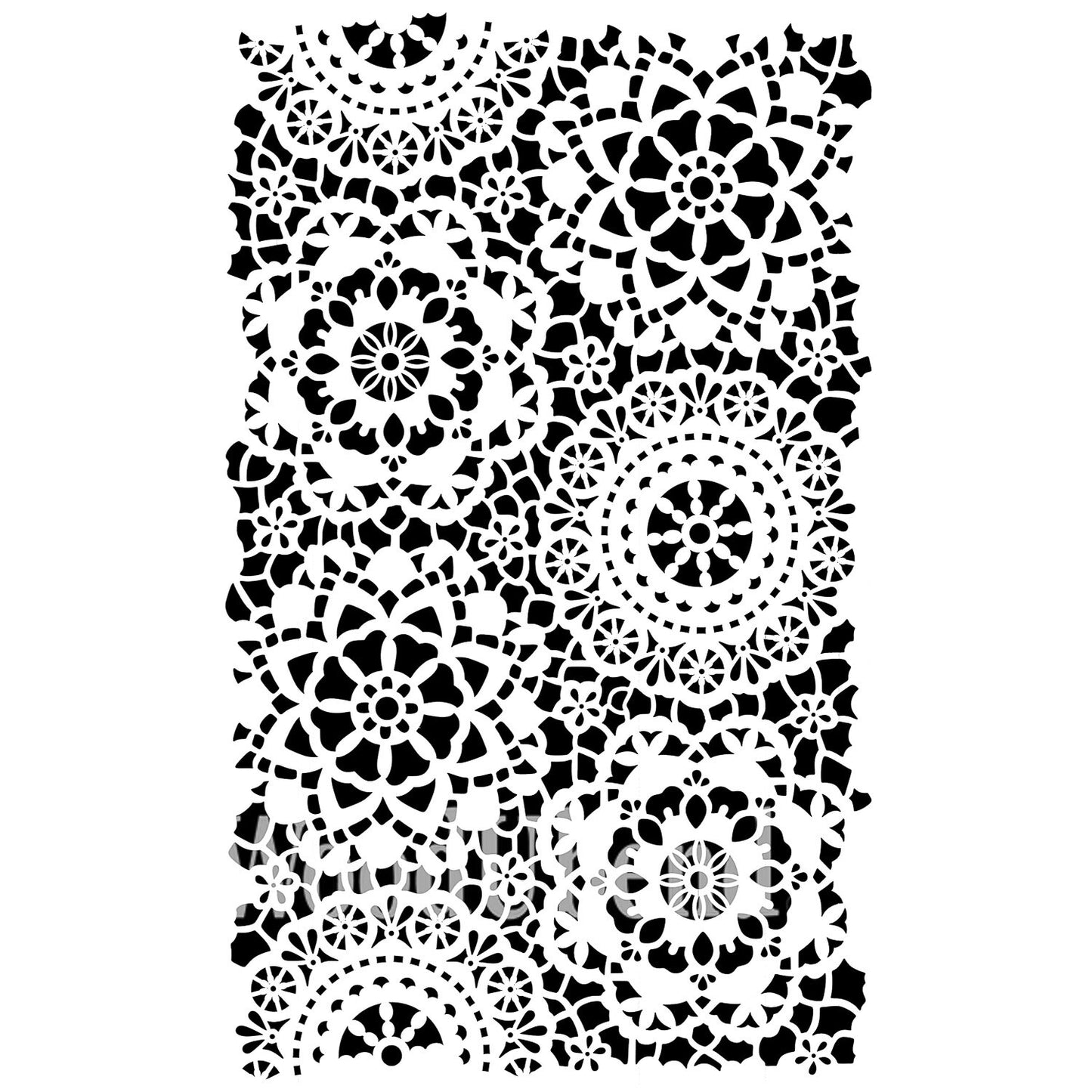 Posh Chalk Stencil Hippy Lace