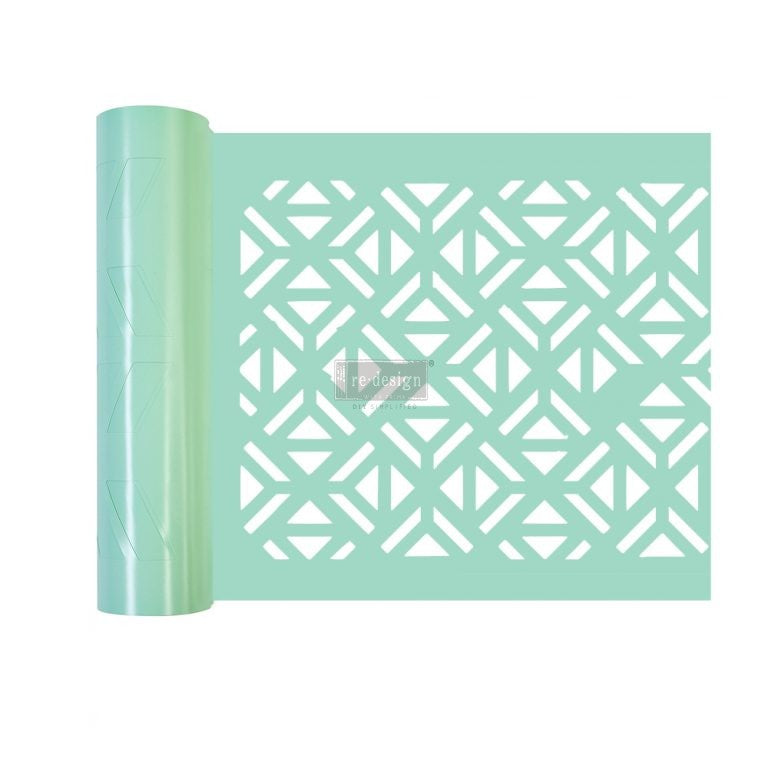 Stencil Roll-Triangles