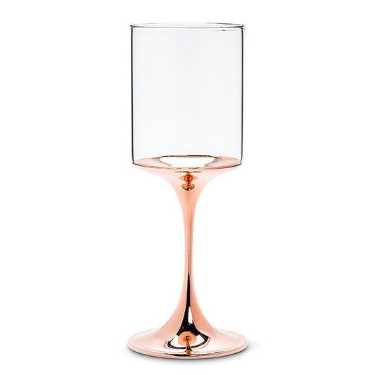 Wine Glass w/Copper