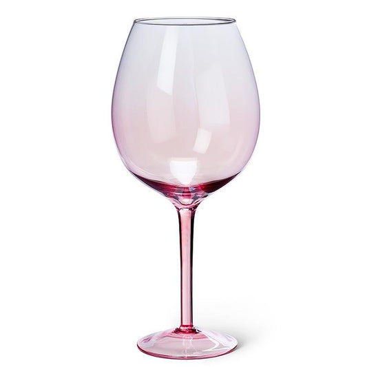 X-Large Pink Bubblegum Wine Glass