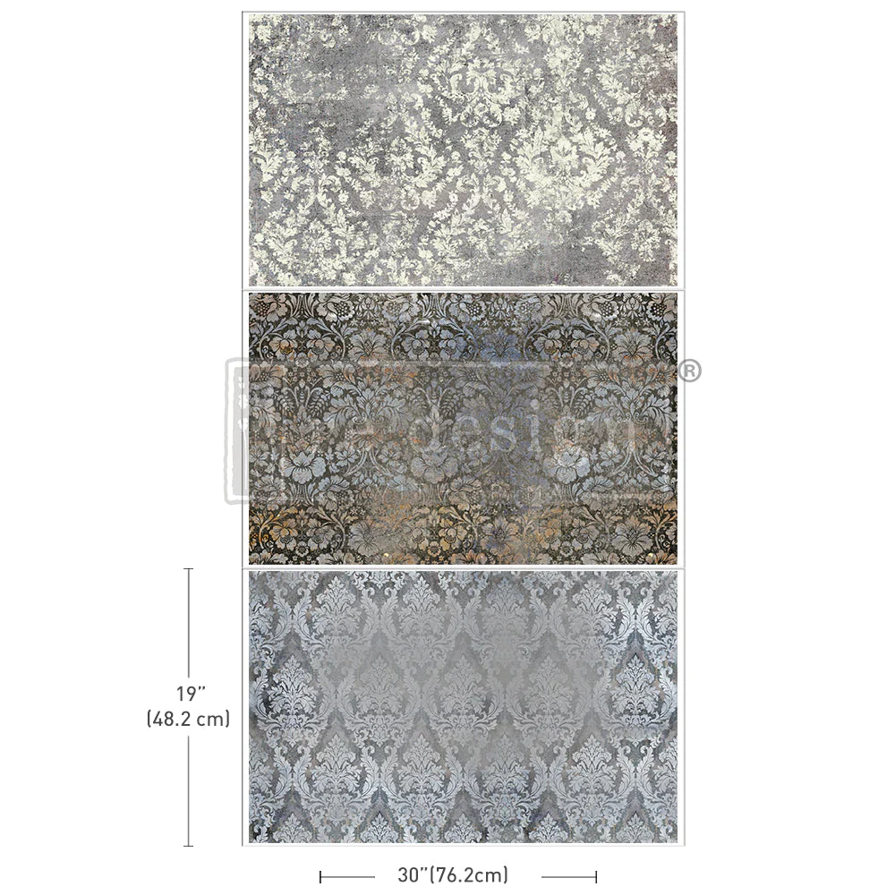 Antique Elegance - Redesign Decoupage Decor Tissue Paper Triple Pack