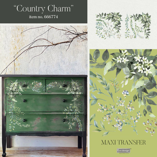 Country Charm - Redesign Decor Maxi Transfer
