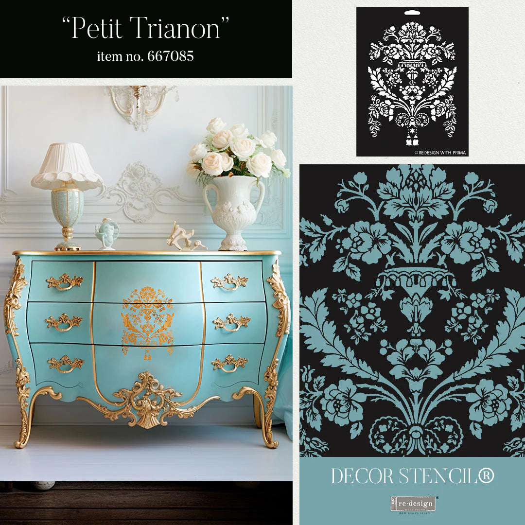 (Chapelle Royale) - Petit Trianon - Redesign Decor Stencil