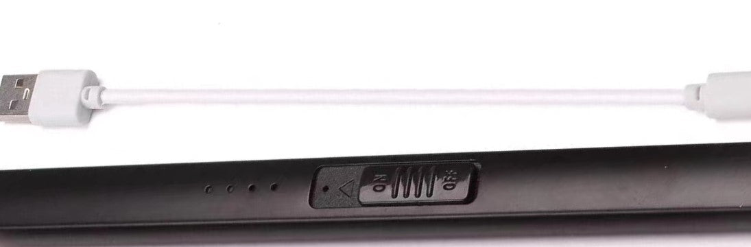 LIGHTER MATTE BLACK-USB Rechargeable Lighter/Gas Candle Lighter