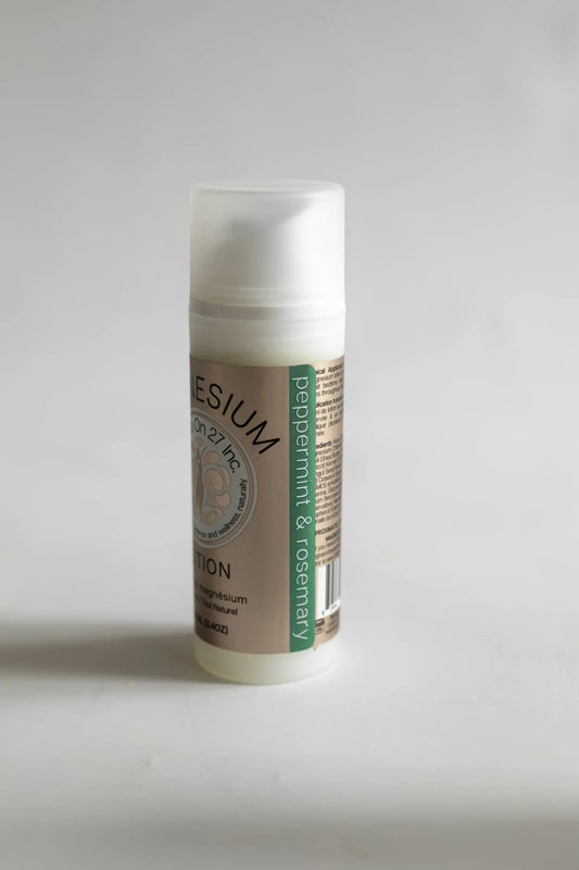 Magnesium Lotion - Peppermint + Rosemary