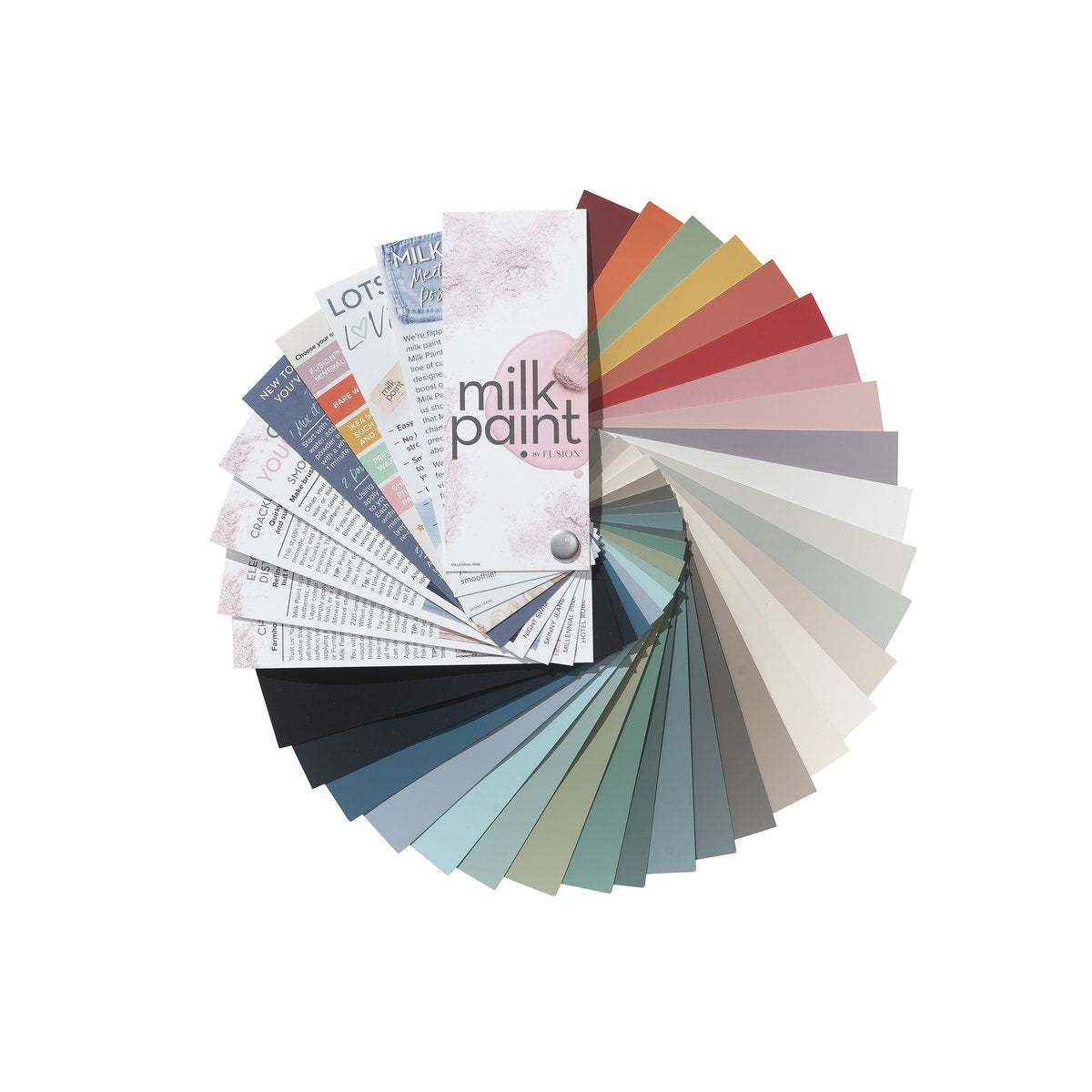 FMP Milk Paint Fan Deck