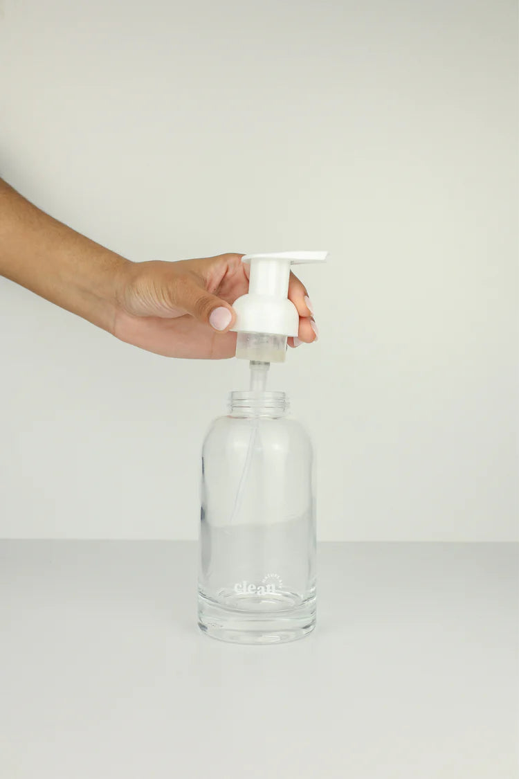 Foaming Hand Soap Glass Bottle