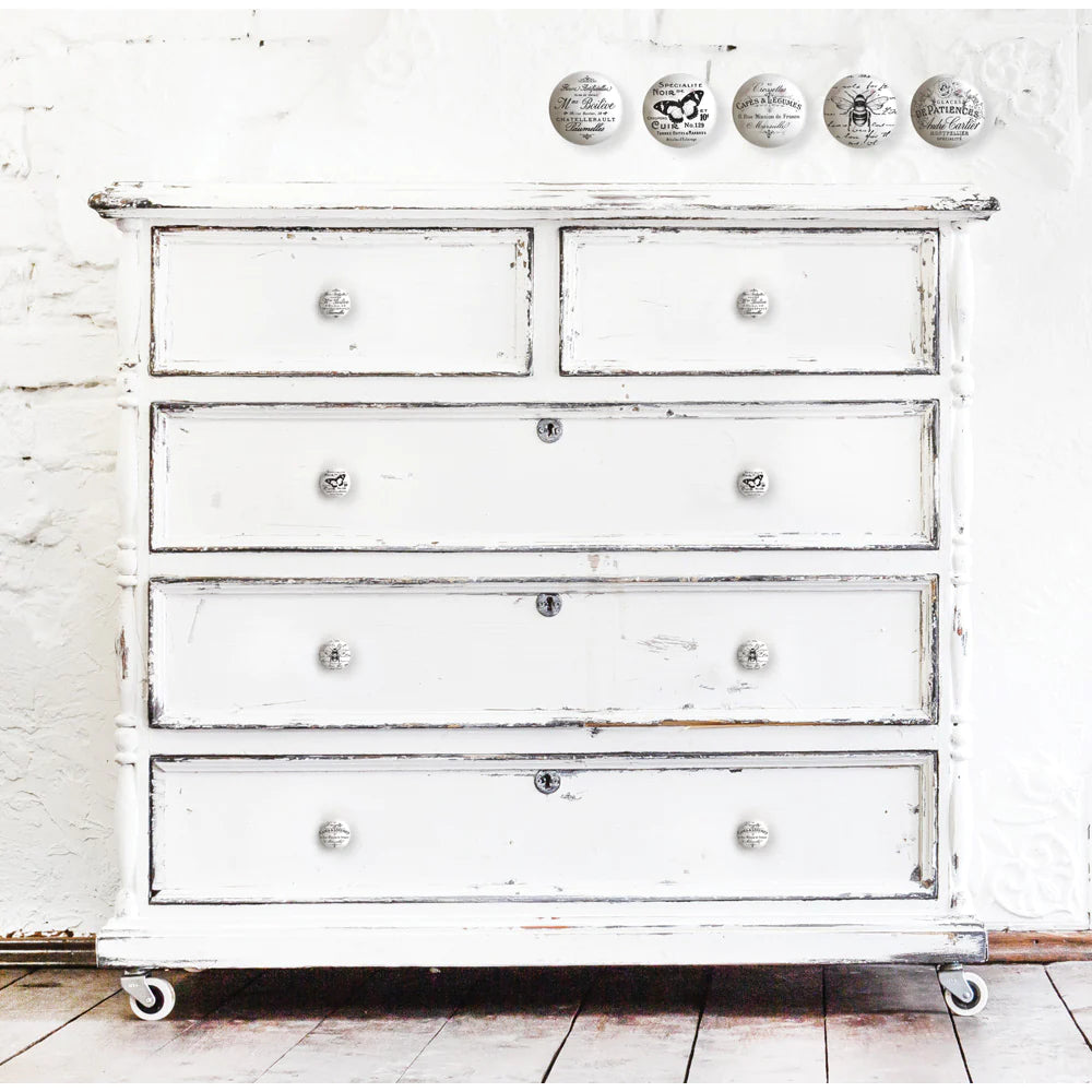 French Maison Knob Transfer