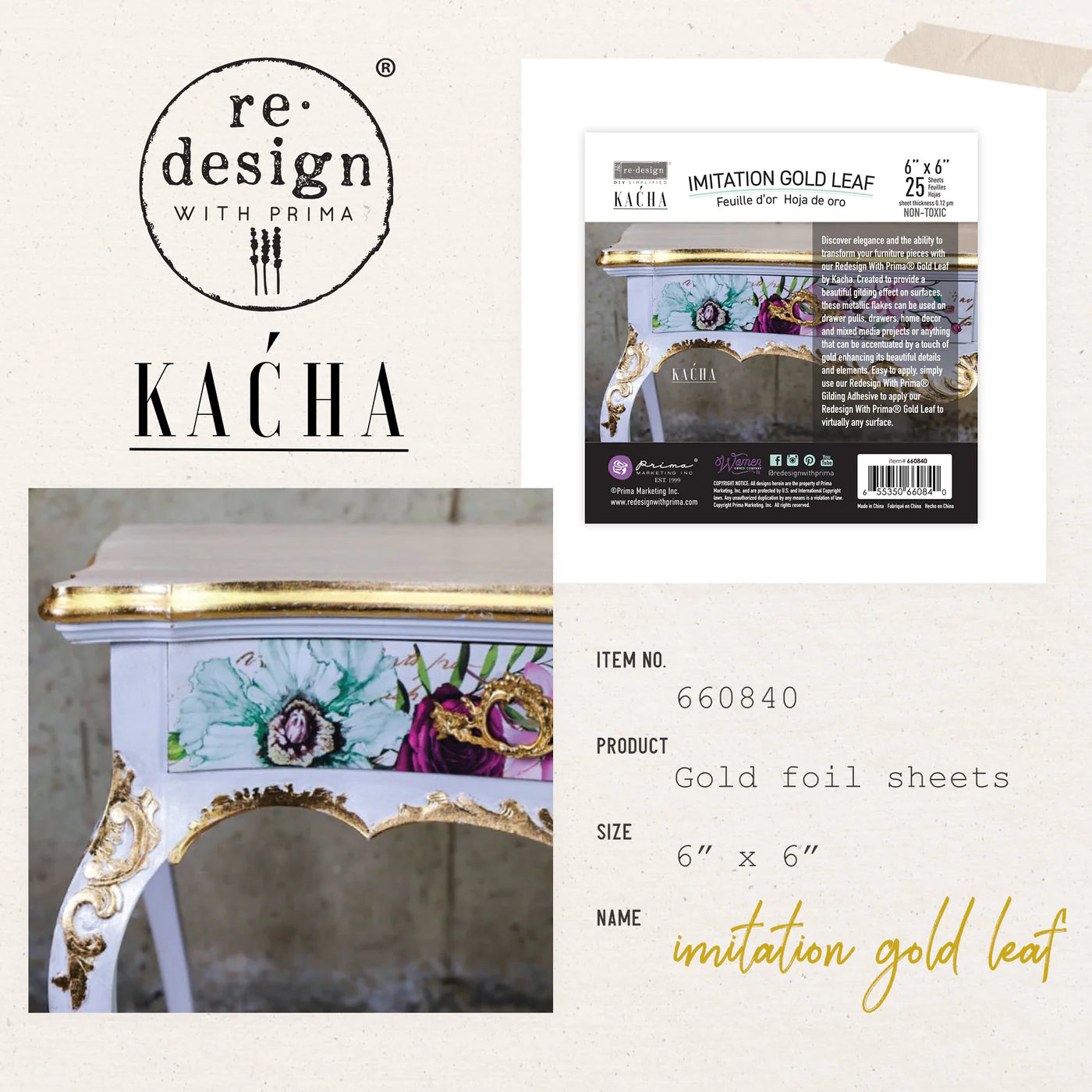 Gold Leaf - Kacha