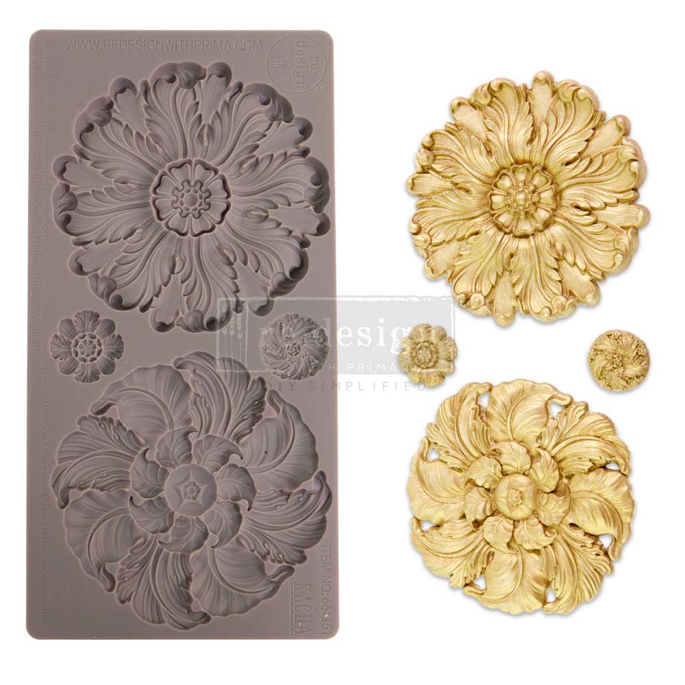 Engraved Medallions Mould