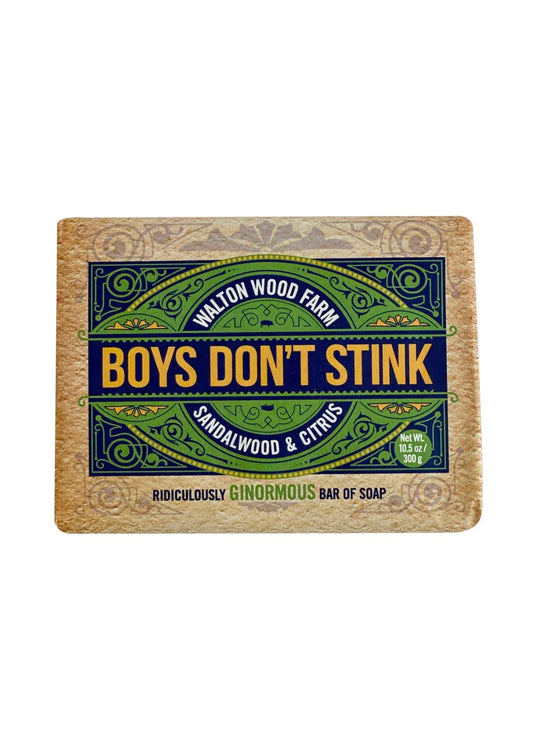 Boys Don't Stink XXL Oatmeal Soap Bars 10.5 oz