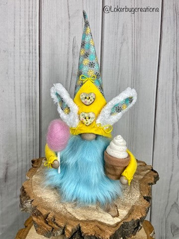 Candy loving Bunny Gnome #41