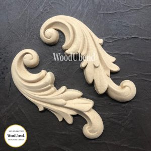 WoodUbend Decorative Scrolls Pair