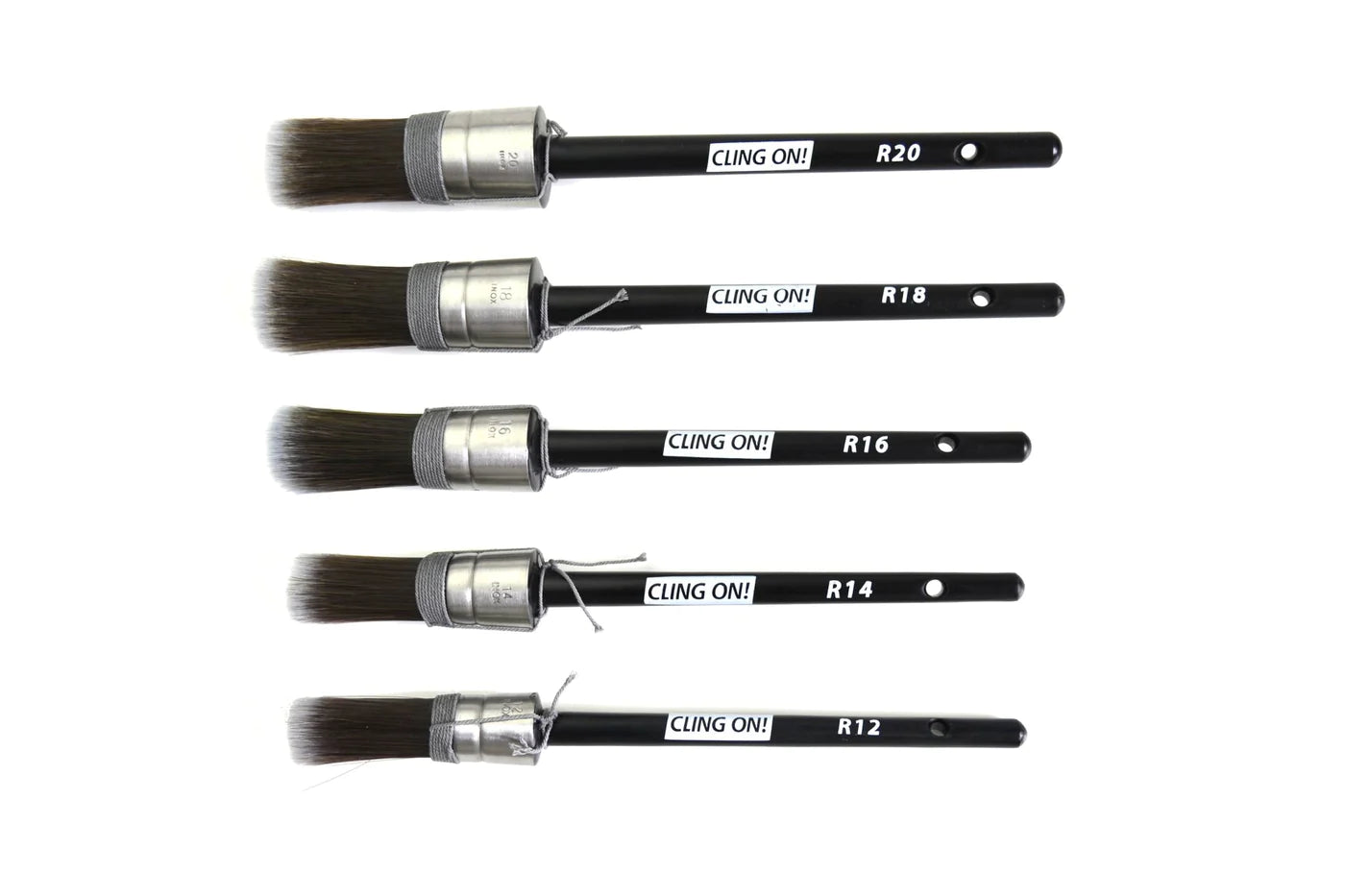 Round Brush - R Series - Cling On