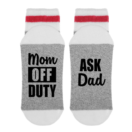 Mom Off Duty Ask Dad - Socks