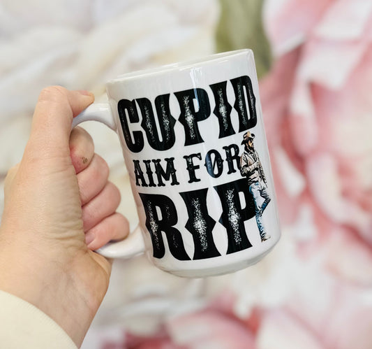 Cupid Aim for Rip Mug