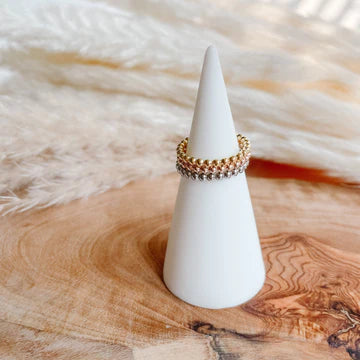 BEADED RINGS