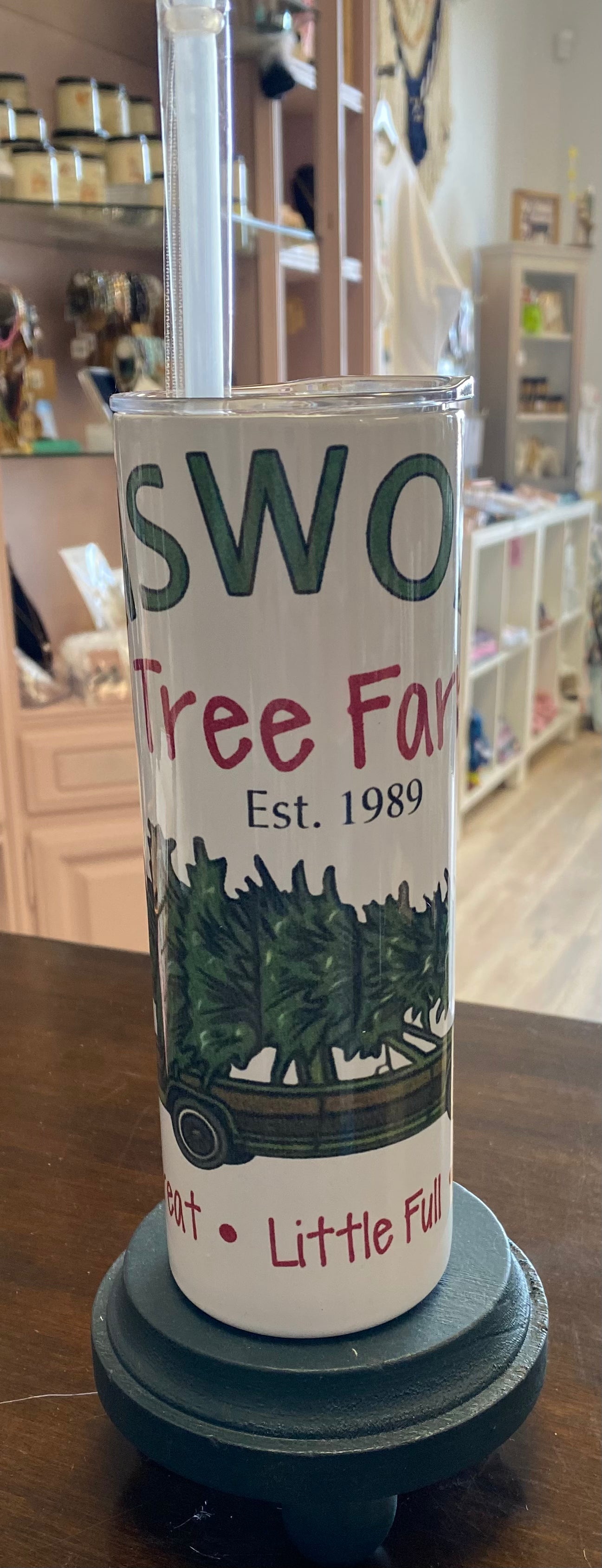 Griswold Tree Farm Tumbler