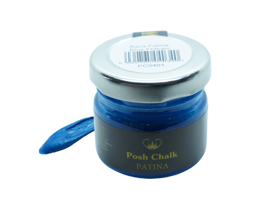 Posh Chalk Aqua Patina Blue Phthalo